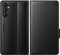 CASBST for Samsung Galaxy A14 4G/5G Case, Kickstand Flip Leather Wallet Book Case with Card Slots Shockproof Magnetic Closure Protective Phone Case Cover Compatible with Samsung A14 - Black