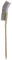 BORDSTRACT – Brosse à bonsaï Professionnelle, Brosse en Acier à tête courbée/Droite, Outils d'élagage de Jardin (Bent Head)