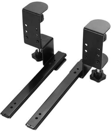 Uonguon Keyboard Drawer, Under Desk Drawer, Adjustable Keyboard Holder, Slide-Out Computer Drawer, Height Adjustable Desk Extender, Space-Saving Keyboard Tray, Ergonomic Desk Organizer for Keyboards