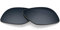 BlazerBuck Polarisierte Ersatzgläser für RayBan Aviator Metal li RB3689 58 mm Sonnenbrille, Schwarz, polarisiert, 0