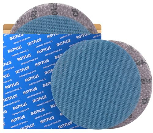 Schleifpapier 225mm Klett 400 Körnung Schleifgitter Blau Keramikgitter Schleifpapier Schleifscheiben 10 Stück Staubfreies Gitterschleifpapier zum Wandschleifen Holzs