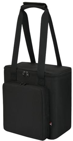 Ksikdeg Tragbare Gitarren-Verstärker-Tasche für 10G mit zwei Tragegurten und Schulter, Farbe 1, 29x28x17cm