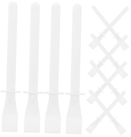 SUPVOX 50pcs Flexible Glue Smear Sticks Adhesive Spreader Craft Scraping Tool for Leather Woodworking DIY Craft Project