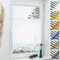 Grandekor Plissee ohne Bohren Verdunkelung Weiß 70x140cm(BxH), Klemmfix Verdunklungsplissee für Fenster Tür, Thermo Plissees Verdunklung Blickdicht für Schlafzimmer, Wohnzimmer, Büro
