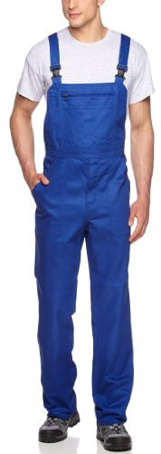 Qualitex Arbeits-Latzhose BW 62 Bleu - Kornblau