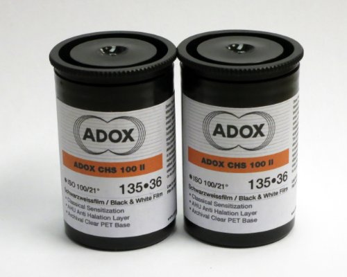 Bestellen CHS II 100 schwarz & 35 mm 36exp Twin Pack Folie Weiß