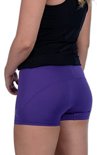 Gilbert-Palla da Netball Eclipse II-Pantaloncini viola 42