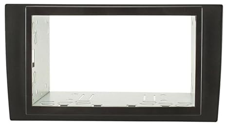 tomzz Audio 2403-044 Doppel DIN Radioblende Set kompatibel mit Audi A4 B7 8E 8H Seat Exeo 3R 3RN schwarz mit Einbaukit