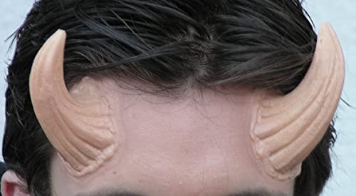 Hörner gross Foam Latex Teile Gesichtsteile Theater Film künstliche Ohren Farbe MK10008