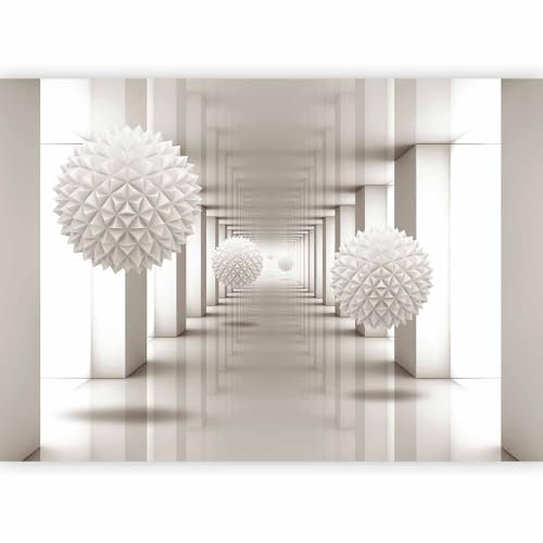 murando - Vlies Fototapete 3D Effekt 250x175cm - Foto Tapete Schlafzimmer Wohnzimmer Moderne Vliestapete XXL Wandtapete Motivtapeten 3d Effekt Wand Dekoration - Optisch Abstrakt Tunnel a-A-0149-a-b