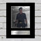 Iconic Pics - Sylvester Stallone Signiertes Foto, The Expendables - Klassisches Wandbild mit Passepartout, Wohnzimmer-Dekoration