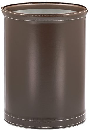 Kraftware Abfalleimer, genäht, Schokoladenbraun, 35,6 cm