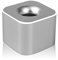 Coideal Aluminium Silber Stifthalter Behälter Basis für Stift, Zahnbürste, E-Zigarette Schreibtisch Aufbewahrungsorganisator - Perfekt für Heim & Büro, Theke & Bank, Lehrer & Studenten