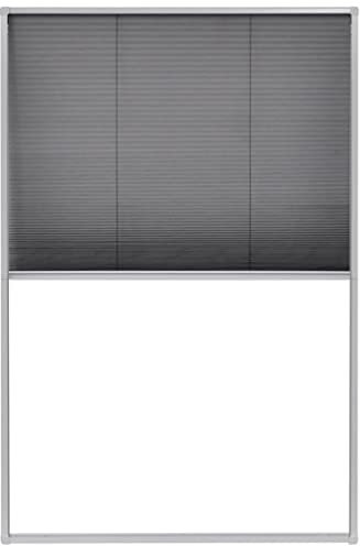 vidaXL 142612 Mosquitera Plisada para Ventana de Techo (80 x 120 cm), Blanco