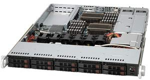 SUPERMICRO 1U Chassis 10X2.5HS SAS3/NVME