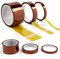 StickersLab - NASTRO ADESIVO KAPTON TAPE IN POLYAMIDE ALTE TEMPERATURE FINO A 300° PROTEZIONE TERMICA BGA (25mm x 33 MT (1 rotoli))