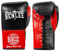 BENLEE Rocky Marciano Unisex - Guantes de Cuero para Adultos, Color Negro y Rojo, Talla L