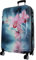 Trendyshop365 Reisekoffer Groß Hartschale mit Pinker Orchidee Bedruckt 77cm 94 Liter 4 Rollen Bunt