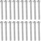 MroMax M2 x 25 mm Maschinenschrauben, Kreuzschlitzschraube, 304 Edelstahl, Silbergrau, 60 Stück