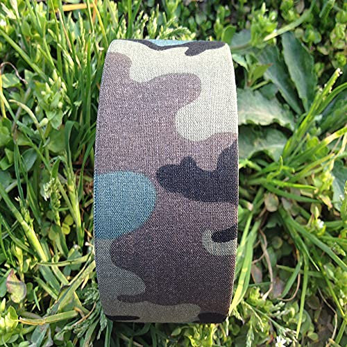2 Rollen wasserdichtes Tarnband 10m Camo Wrap Tape Outdoor Selbstklebend schützende Stretch Bandage Rolle Dick Robust Verhindert Kratzer