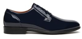 Nero Giardini E500121UE Stringate Uomo in Vernice - Blu 44 EU