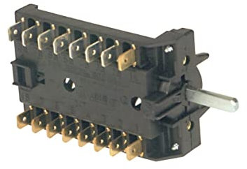 easyPART Kompatibel/Ersatz für B&S 3075/2 Backofenschalter Wahlschalter Schalter Backofen Herd ALTERNATIV EFS Seppelfricke 0020643 6/4,6mmØ Normachse nur Funktionen Gradzahlen gesondert eingesetzt in