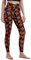 sissycos Damen Thanksgiving Erntedankfest Leggings Bedruckte Bunte Skinny Soft Stretch Lang Hose(Cartoon-Truthahn,S)