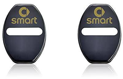 GHXSport 4X Rivestimento della Copertura della Serratura della Porta, per Smart 451 Accessori per Lo Styling dell'adesivo di Protezione