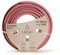 LIVLIG Gartenschlauch 20m, Gartenschlauch 1/2 Zoll Made in Germany, Wasserschlauch 20m aus recyceltem PVC, formstabil, Farbe: Beere