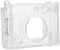 Dioche Camera Transparent Case Protective Housing, PVC Camera Clear Case Transparent Protective Case with Shoulder Strap for Fujifilm Instax Mini Evo Camera