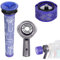 SYULCR Couvercle Arrière de Moteur et Filtre de Rechange Kits, Filtre et Prefiltre Compatible avec Dyson v6, Accessoire pour Aspirateur Compatible avec Dyson V6/DC58/DC59/DC63/DC74 (3)