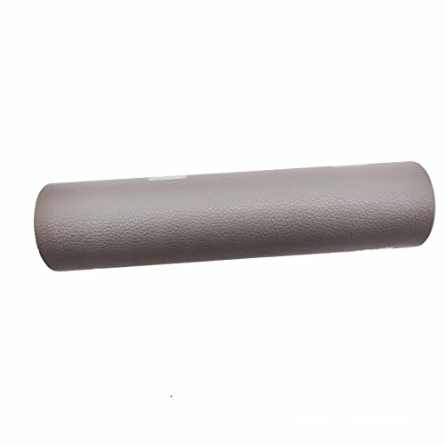 Surriba Selbstklebende Leder, Kunstleder Flicken Selbstklebend Reparaturset für Motorrad Sofa Rückenlehne Stühle DIY-Basteleien Stifteetui Handtasche 20 * 120cm Art Hellgrau