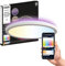 CALEX Smart LED Deckenleuchte Halo, 30 cm, RGB-Farben & kalt- bis warmweiß Licht, dimmbar, WLAN App- & Sprachsteuerung, Weiß