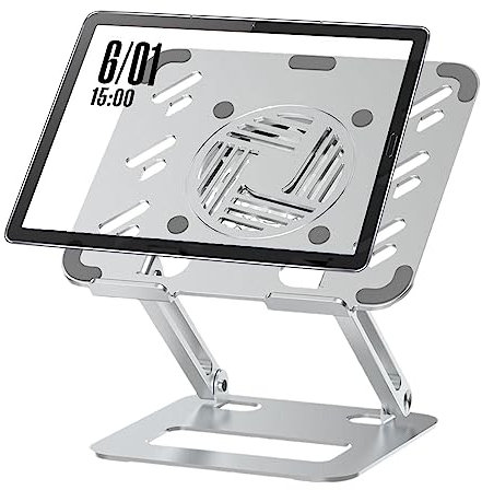 raffreddamento per laptop - raffreddamento per ventilatore portatile con altezza regolabile,Ventilatore pieghevole silenzioso e potente per