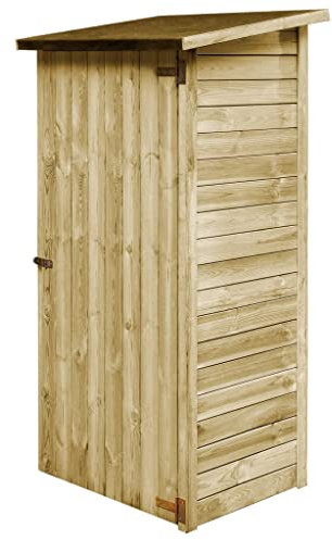 Gartenhaus Gerätehaus imprägniert Kiefernholz 88x76x175cm