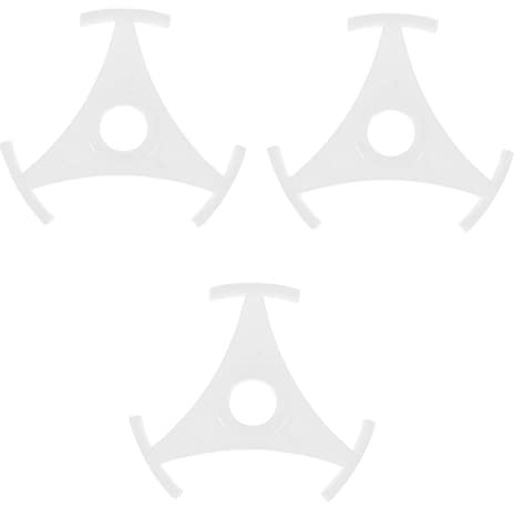 Gadpiparty 3pezzi Adattatore Professionale Per Dischi Vinile Giri Compatibile Con Giradischi Struttura Solida e Design Pratico Per Riproduzione Facile e Veloce