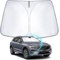 WEIPIN Parasol Compatible con Vol-Vo XC60 2018-2025 Parasol de Coche para Parabrisas Delantero para XC60 2024 Accessori con refrigeración Anti UV, protección Interior