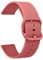 Tobfit Ersatz Uhrenarmbänder Silikon 20mm,Uhrenarmband mit Schnellverschluss Ersatzbänder Watch Straps,Uhren Zubehör Uhrenarmbänder Watch Band für Damen Herren(20mm,Korallrot)