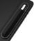 Afterplug Stick On Stylus Holder - All-Black Design, Microfiber Base, Rip-Resistant Elastic Sleeve, 3M Adhesive, Compatible with Apple Pencil 1st, 2nd Gen, USB C & Pro and others - Black