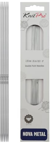 KnitPro Nova Double Pointed Needles 8 (20cm) | 2.25mm