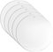 5 Stück Acrylplatte Rund 20cm mit Loch TIMESETL Acrylscheibe Rund Transparent, Runde Platte Acryl Klare Acrylplatte Acrylglas Runde für Malerei, Paletten, Kuchenständer, Partybeschilderung, 2mm Dick