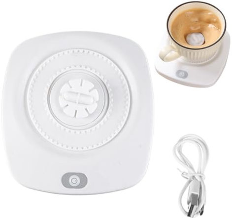 GkgWuxf Magnetic Stir Plate,Magnetic Stirrer Hot Plate - Automatic Coffee Stirrer, Multifunctional Magnetic Stirrer Hot Plate for Wine, Milk, Coffee, Tea