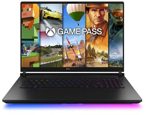 Asus ROG SCAR18 G835LX-SA141W 18 pouces 2.5K 240Hz Pc Portable (Intel Core Ultra 9 Processeur 5.4 GHz, 64 Go DDR5, 2 To + 2 To SSD, NVIDIA GeForce RTX 5090 24 Go, Windows 11 Home) – Clavier AZERTY RGB