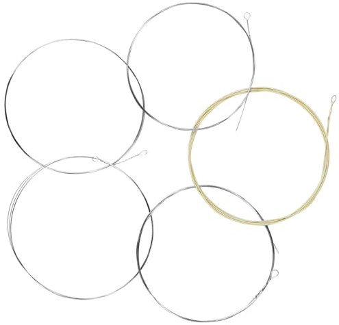 Uqezagpa Banjo-Saiten mit 5 Saiten, Edelstahl und Bronze, Wickel-Banjo-Saiten, professionelle Anfängerübung