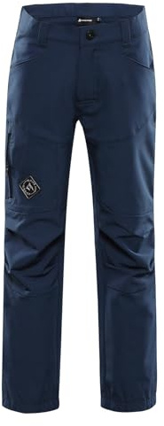 Alpine PRO FIRSTO Unisex Outdoor Softshellhose Winterhose | Atmungsaktives und schnelltrocknendes Softshell-Material mit COOL-DRY-Ausrüstung