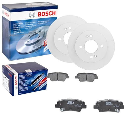Bremsscheiben 234mm + Beläge hinten | 0 986 479 B95 + 0 986 494 768 Kompatibel mit Picanto III (ja)