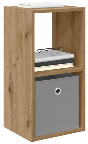 vidaXL Nachttisch Artisan-Eiche 30,5 x 27 x 59,5 cm Holzwerkstoff, Holz-Nachttisch, moderner Beistelltisch, vielseitiger Möbel, platzsparend, stylisch für Schlafzimmer