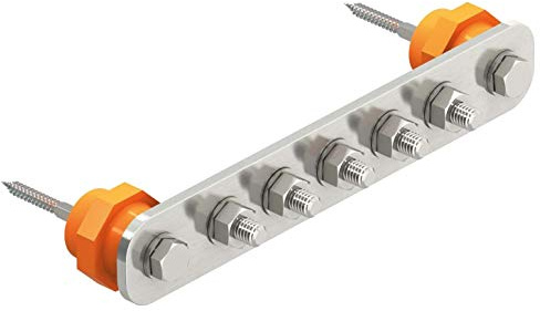 obo-bettermann Automatischer Prot. Sobr. Hoffnungsschimmer – Stange Omnibus Schiene BIGBAR 5 Verbindung 5 x M10