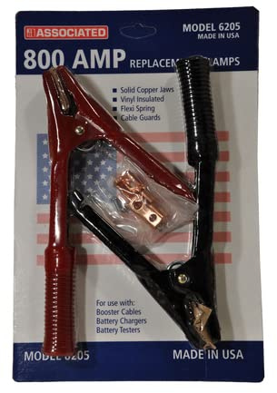 Booster Cable Clamps for Booster Cables (1/0,1,2 Gauge) - 800 Amp