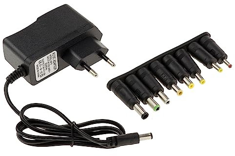 KALEA-INFORMATIQUE Alimentation Externe Secteur 220V vers 9V DC 1.5A fournie avec 8 Embouts adaptables. Remplacera Une Alimentation 9V 0.25A 0.5A 0.75A 1A 1.25A 1.5A